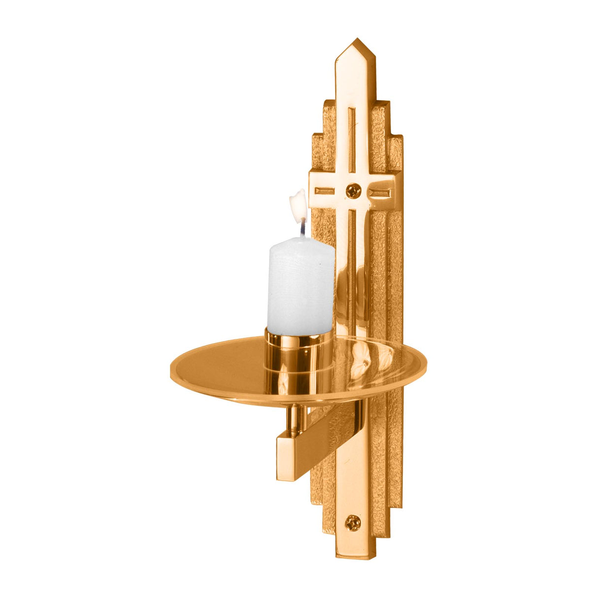 Contemporary Cross Consecration Candleholder 2519-214