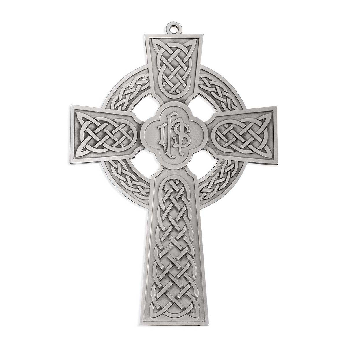 Celtic Pewter Wall Cross 5128S