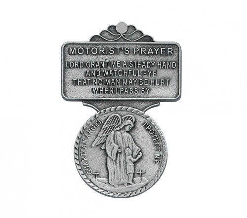 Guardian Angel Visor Clip with Motorists Prayer VC803