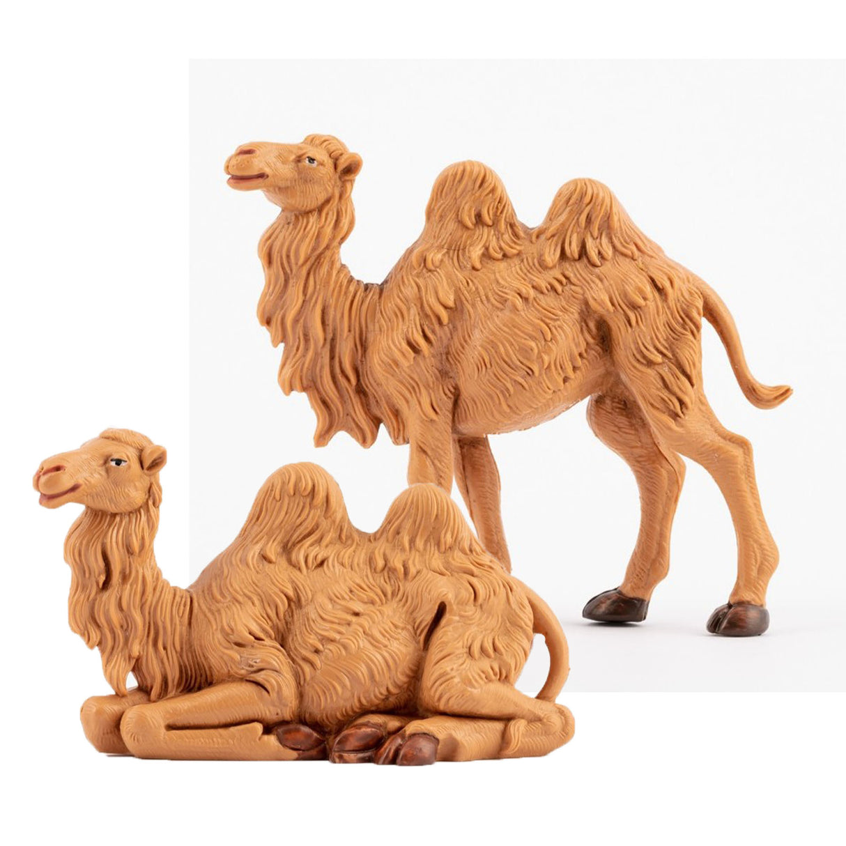 2 piece Camel Figure Set by Fontanini for 3-1/2" Scale
