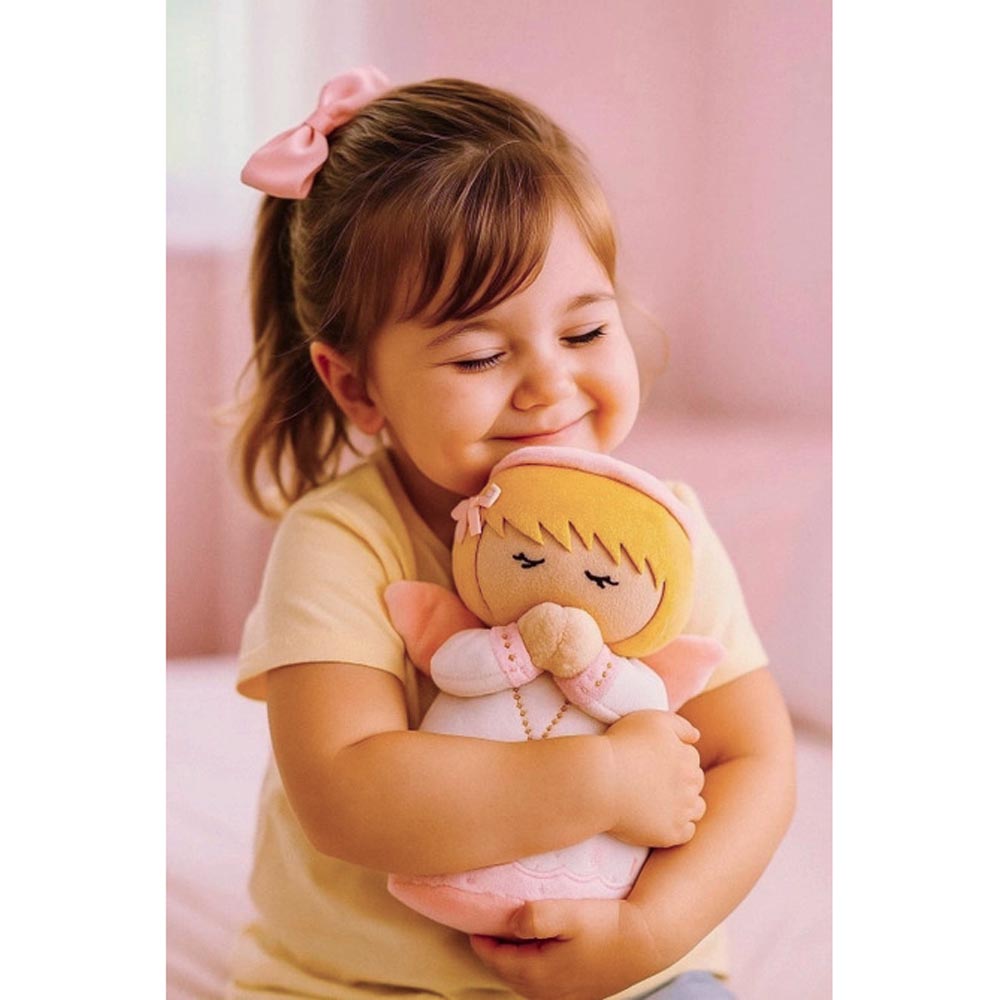 8" Pink St Guardian Angel Little Drops of Water Plush Doll