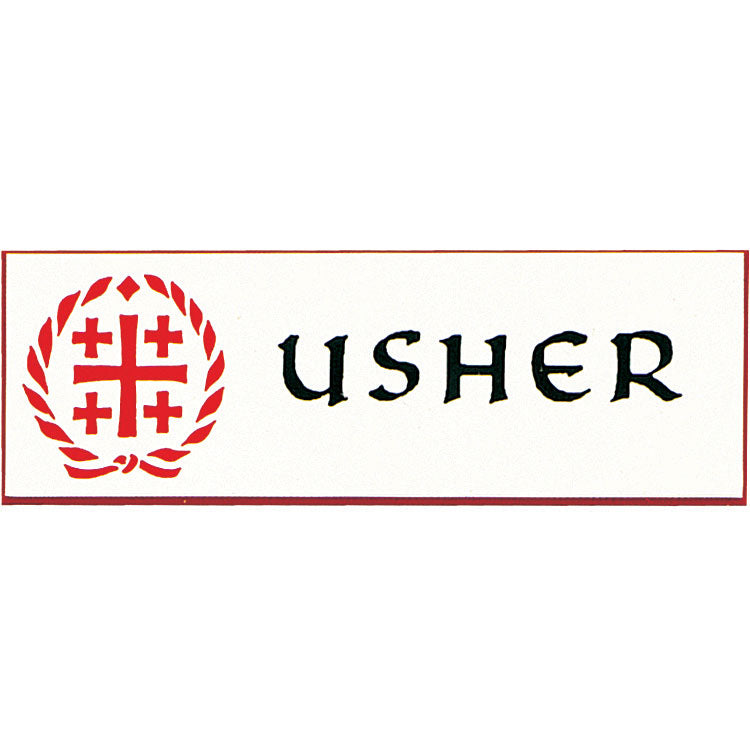 Usher Hospitality Badge 1201