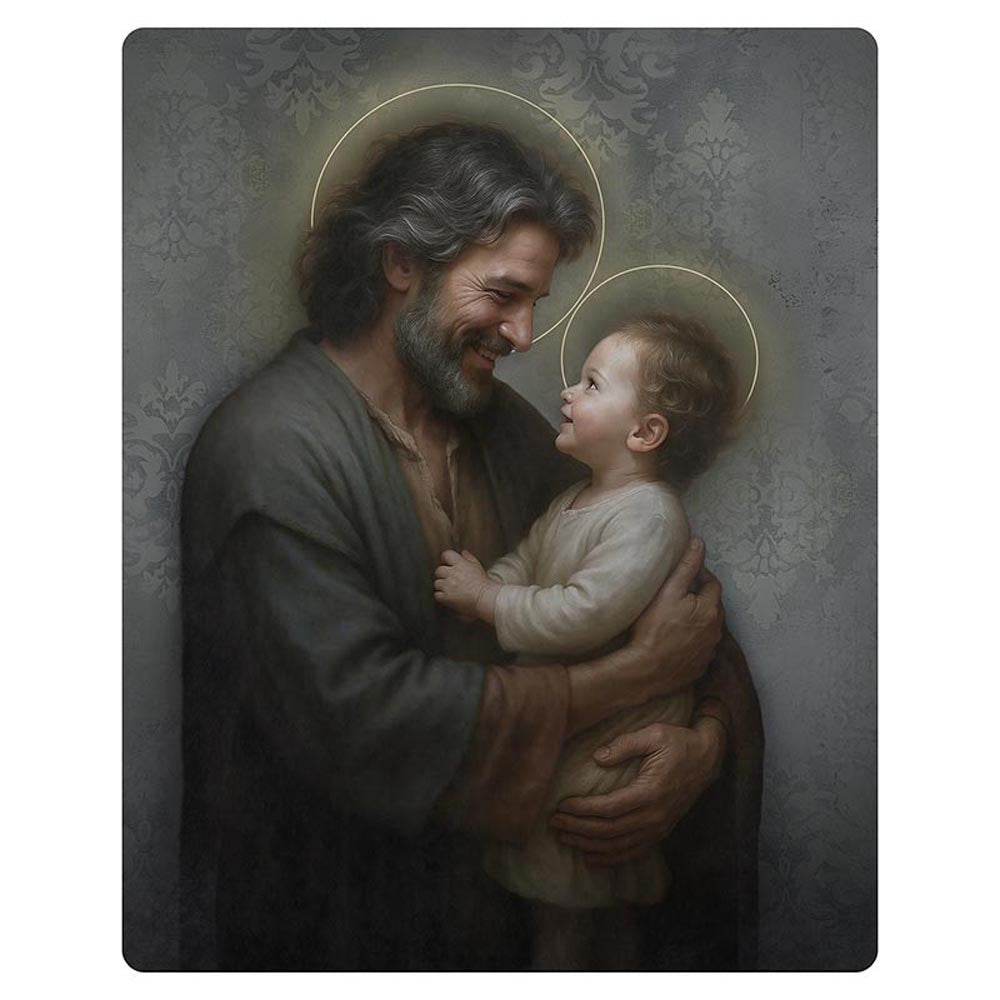Joseph the Gentle Father Wall Plaque 12"x15"