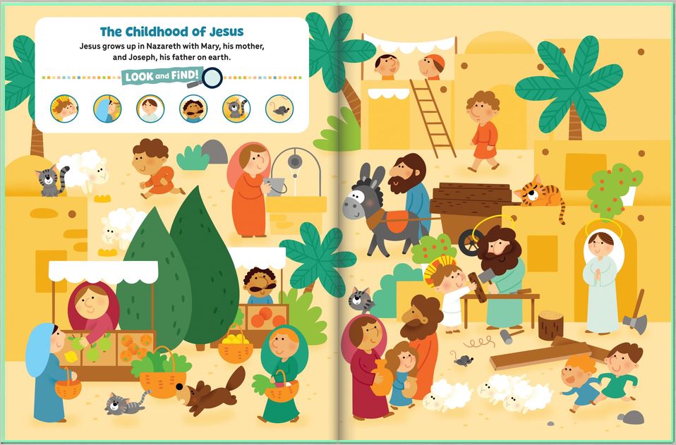 Jesus: Look and Find