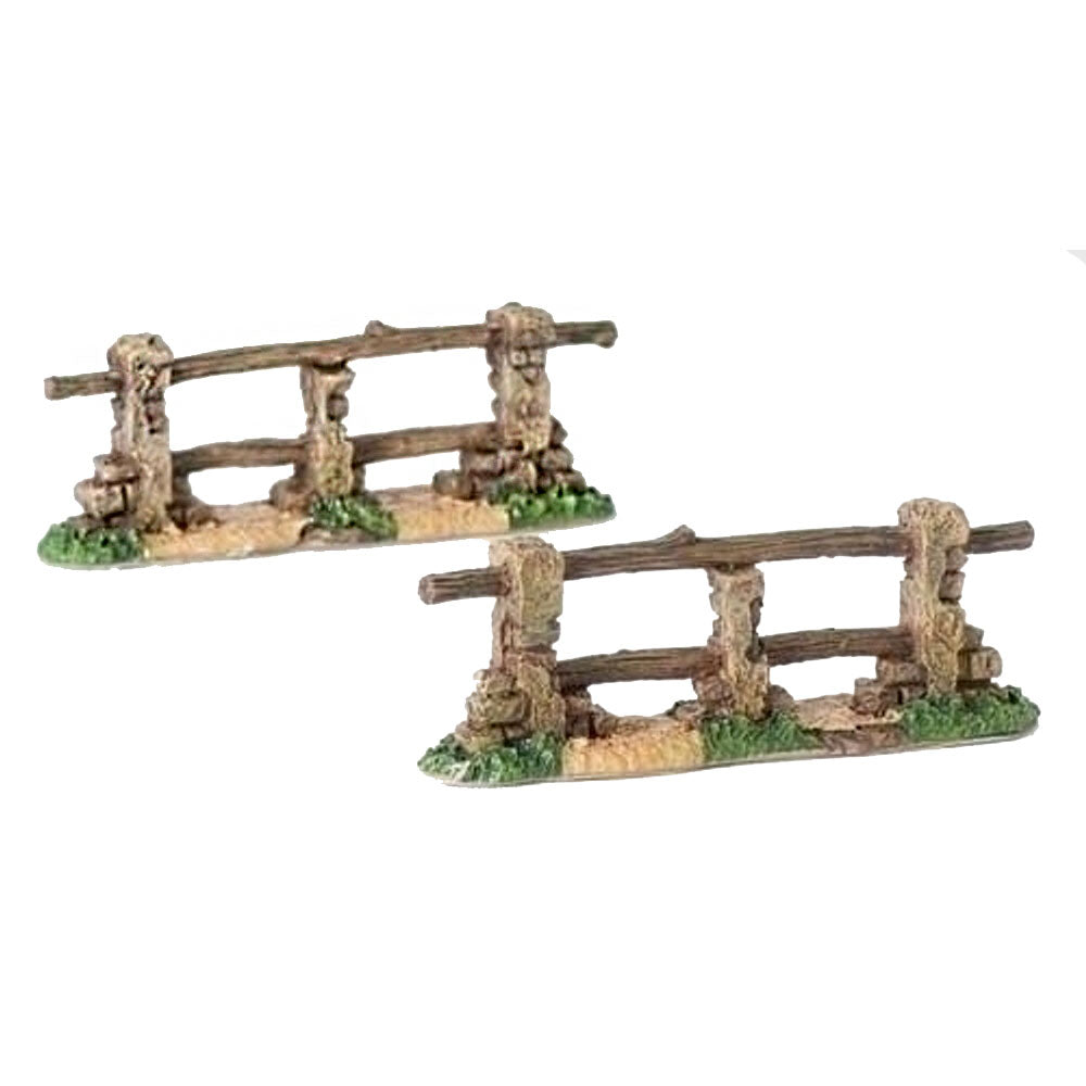 2 piece Fence Set by Fontanini Nativities
