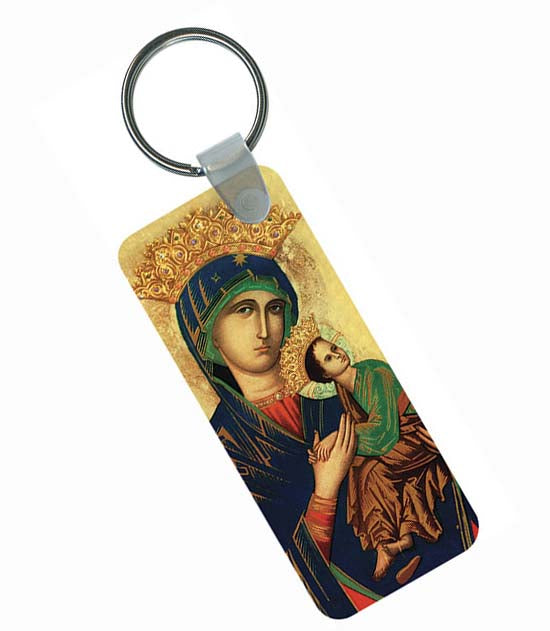 Our Lady of Perpetual Help Key Ring