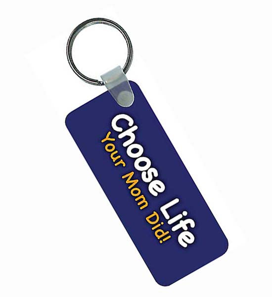 Choose Life Key Ring