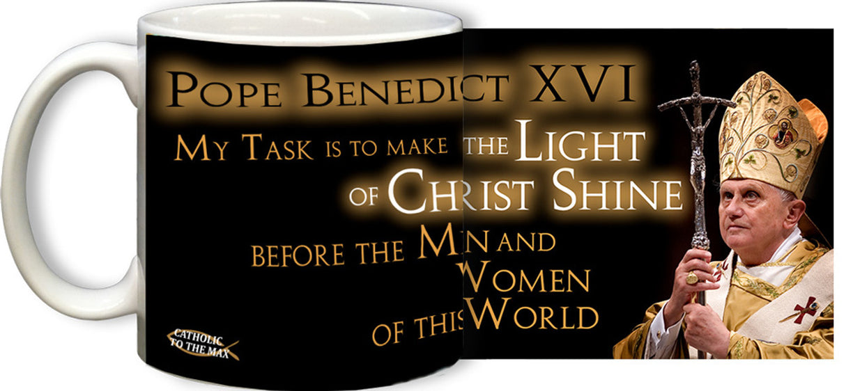 Pope Benedict XVI 'Light of Christ' Mug