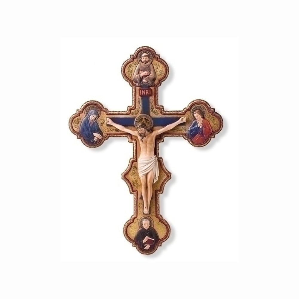 14.5 inch Misericordia Wall Crucifix