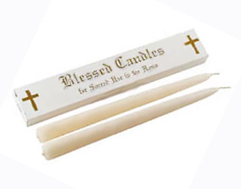 2ct Blessed Candle Box for Candlemas