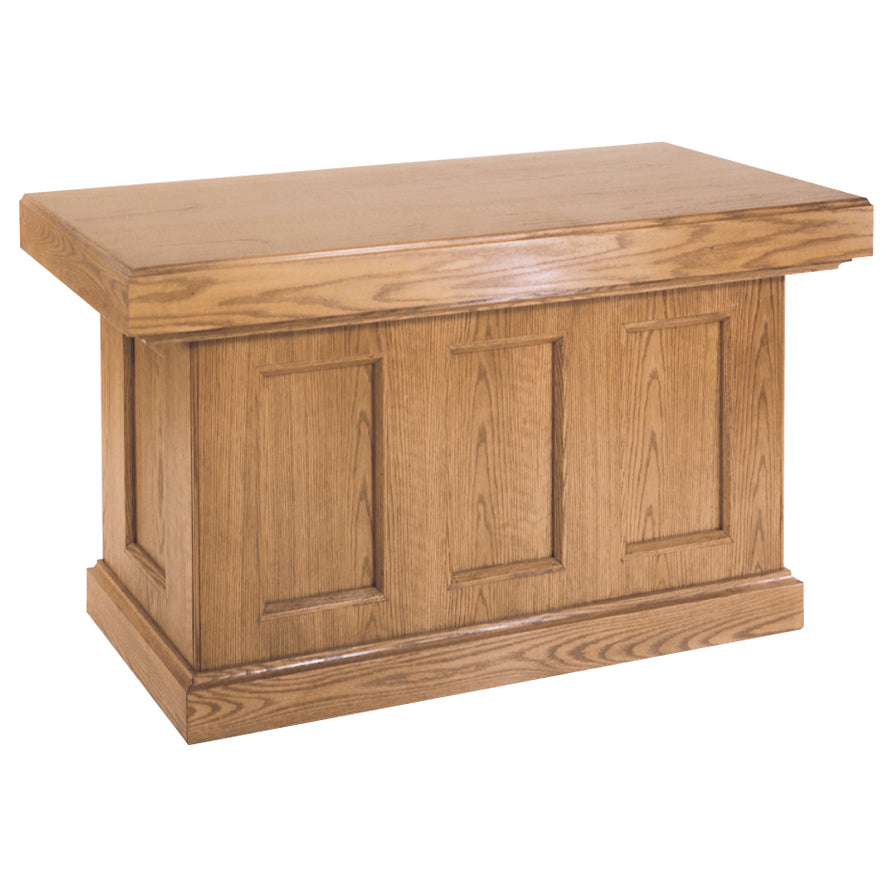 Recessed Panel Communion Table or Altar 419