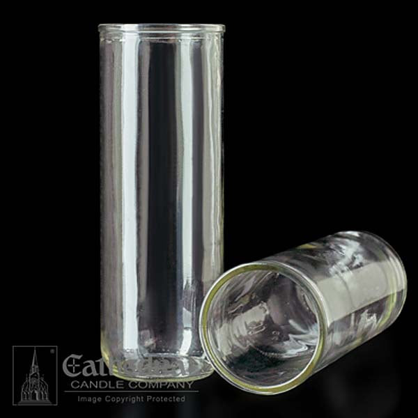 Clear Glass Globe for 5, 6, or 7 day Inserta-Lite Vigil Candles