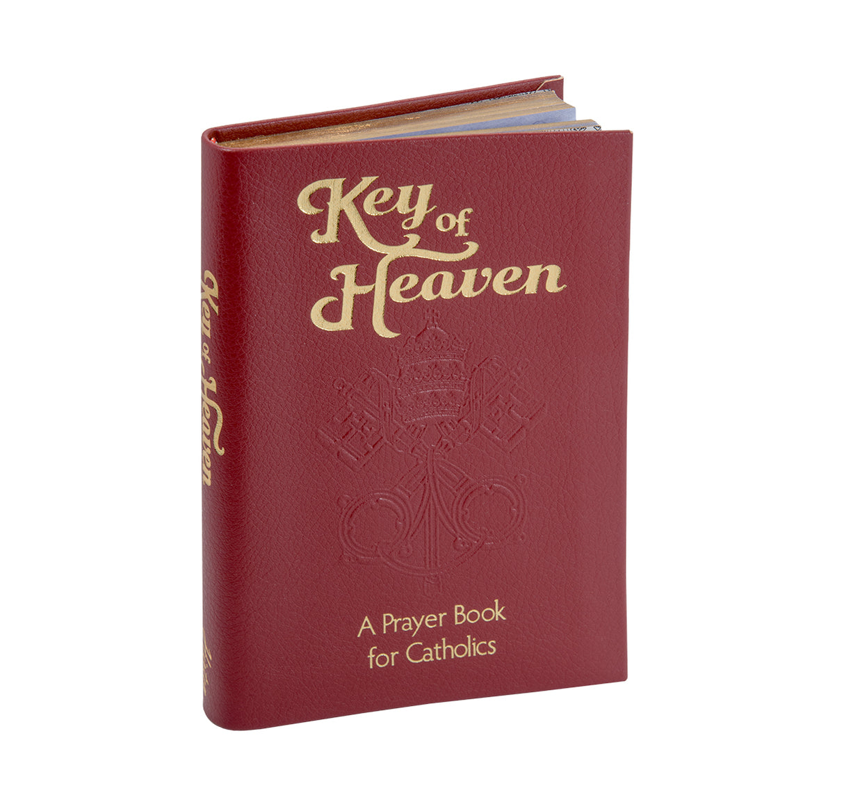 Key of Heaven Prayer Book for Catholics - Burgundy Ed.