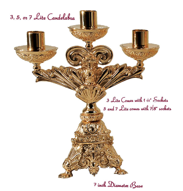 Baroque Altar Candelabras - 21ACL80
