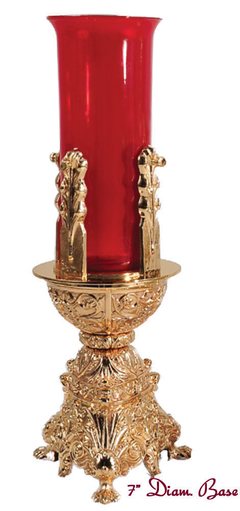 Baroque Table Top Sanctuary Lamp - 21ASL80