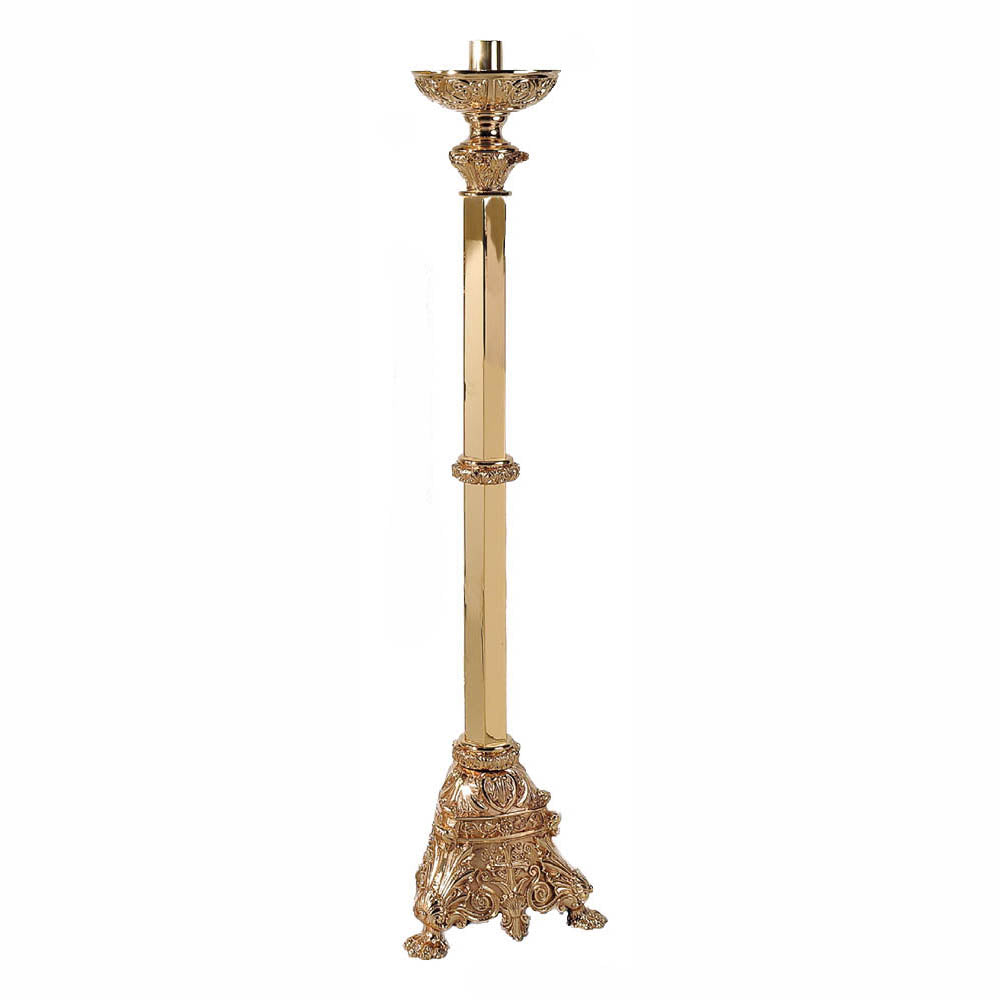 Baroque Fixed Floor Candlesticks-21FC80-F