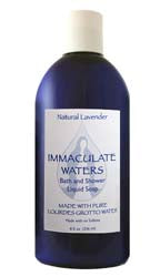 Immaculate Waters Lavender Scented Bath and Shower Liquid Soap