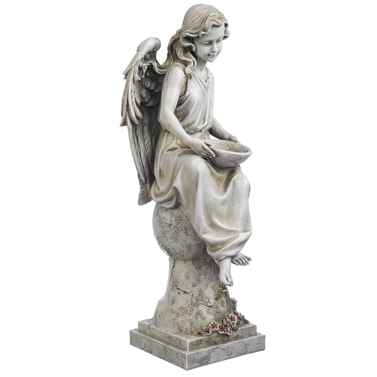 21" Solar Angel Statue, Jospeh Studio 66339