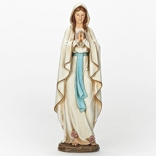 Our Lady of Lourdes 13.5 inch Joseph Studio Statue