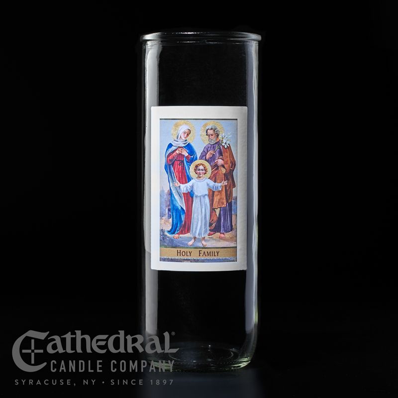 5, 6, or 7 day Holy Family Candle Globe -2322