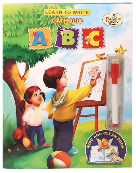 Learn To Write Catholic ABC Activity Book