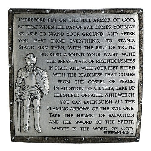 Armor of God Desk Plaque