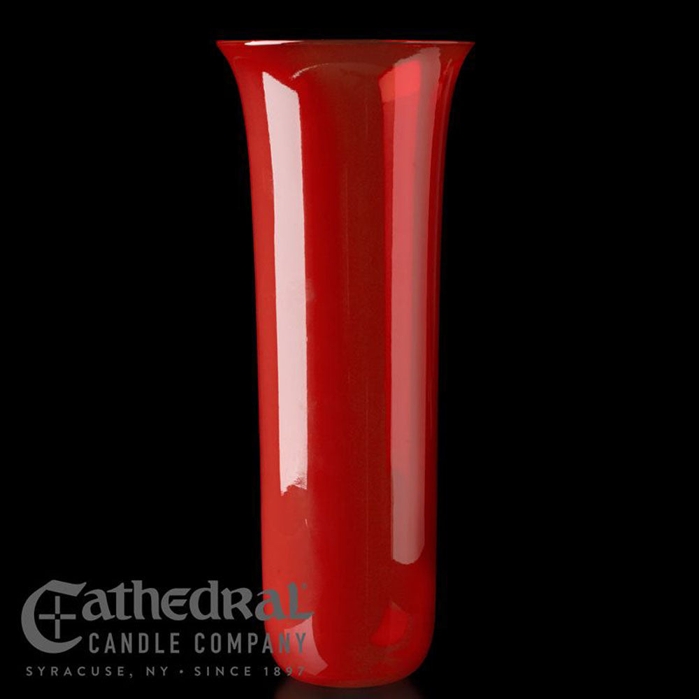 14 day Flared Top Ruby Sanctuary Glass 93135101