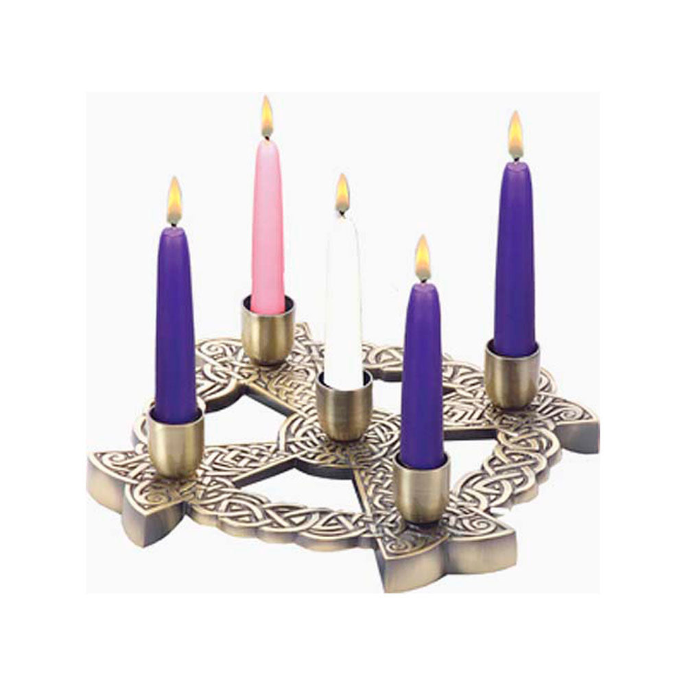Bronze Celtic Advent Wreath CH-414