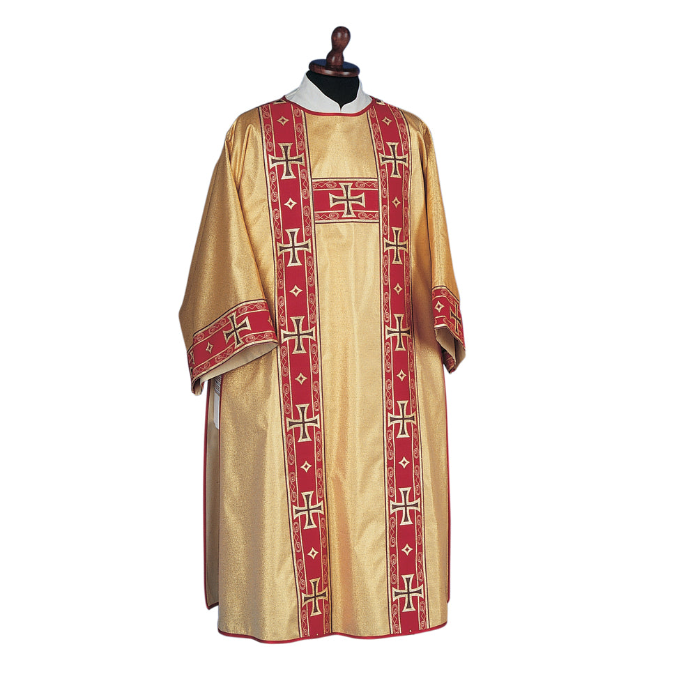 Gold Assisi Dalmatic with Red Orphrey 823