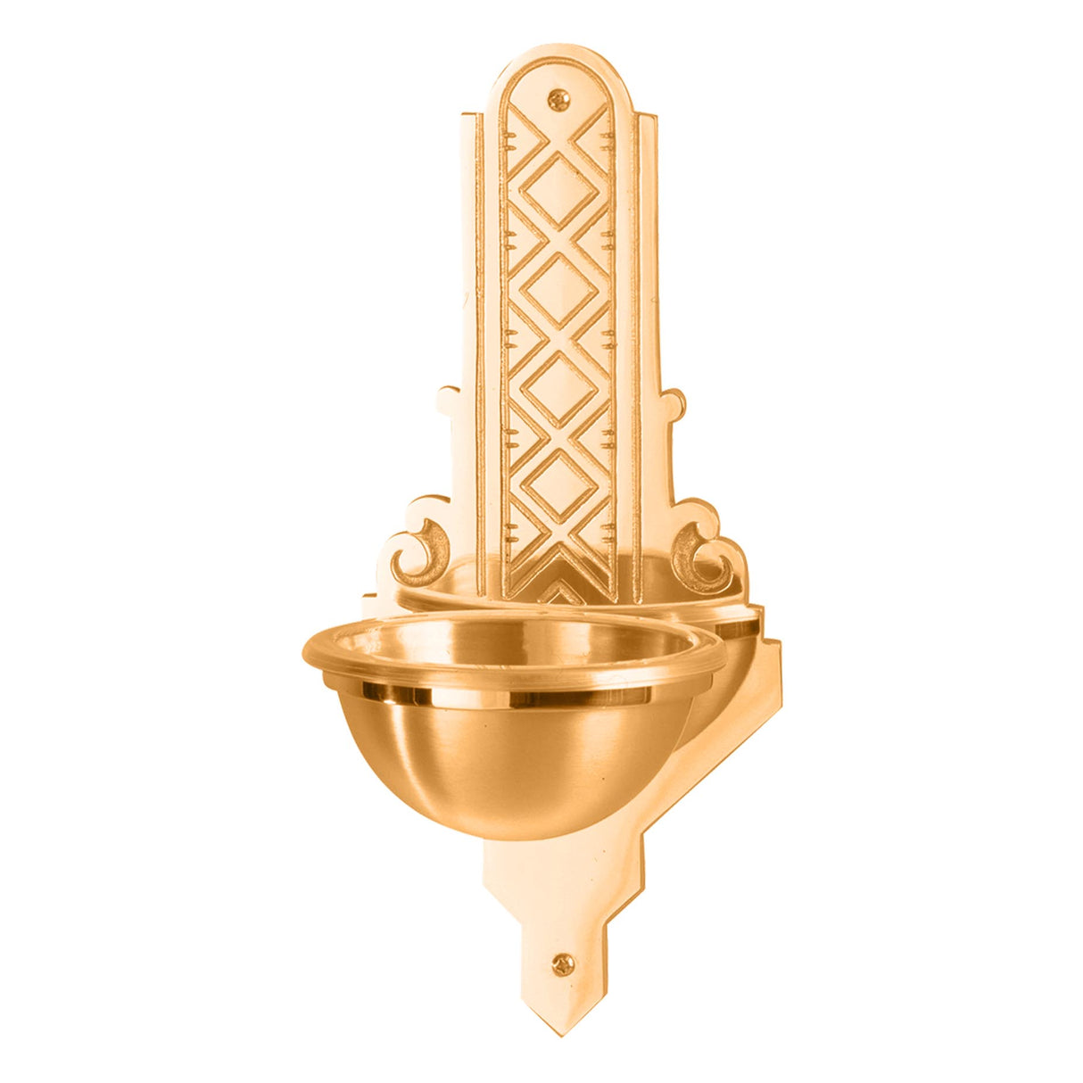 Holy Water Font with Diamond Back Design no. 240-83C