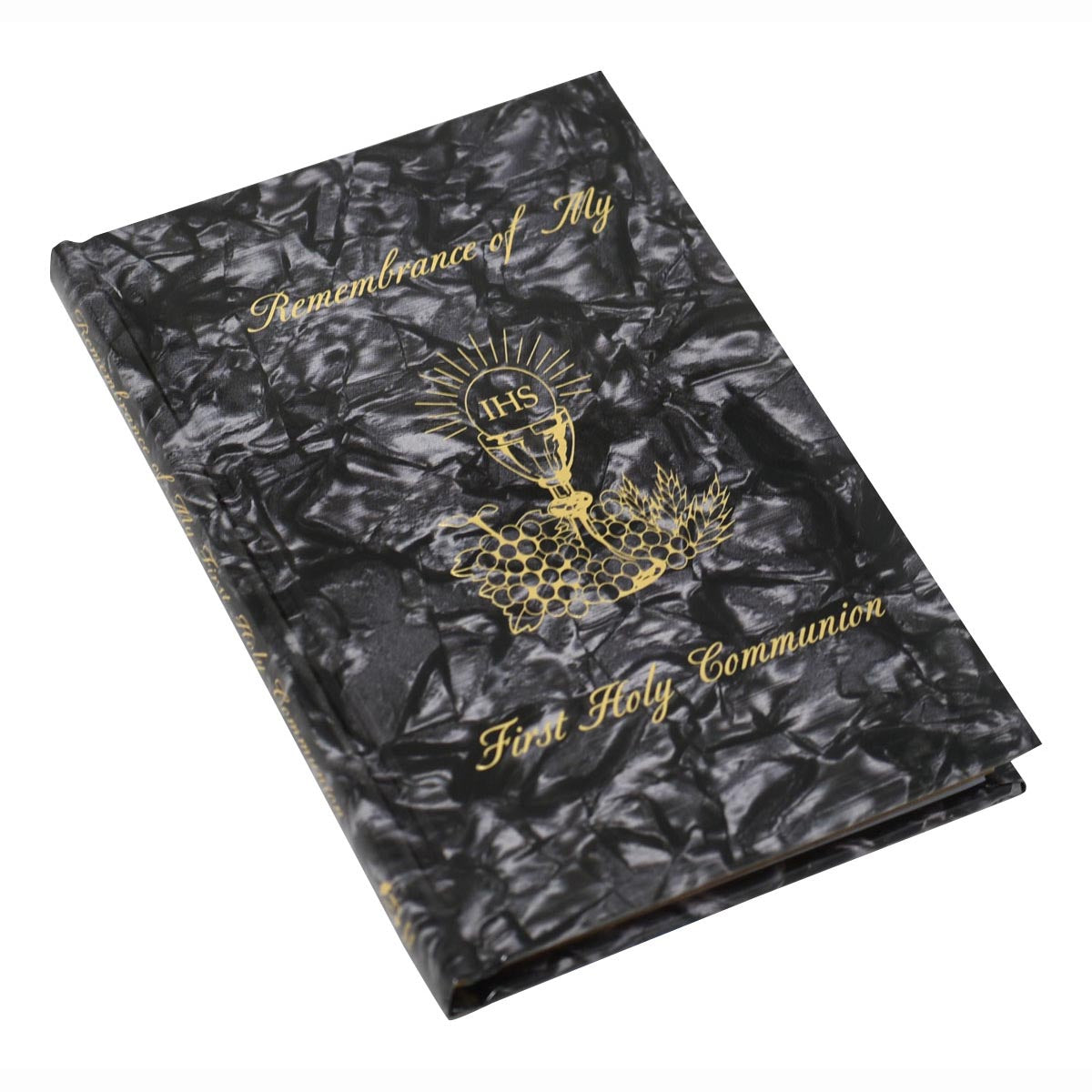 Black Marian Children's Mass Book - Imitation Mother of Pearl