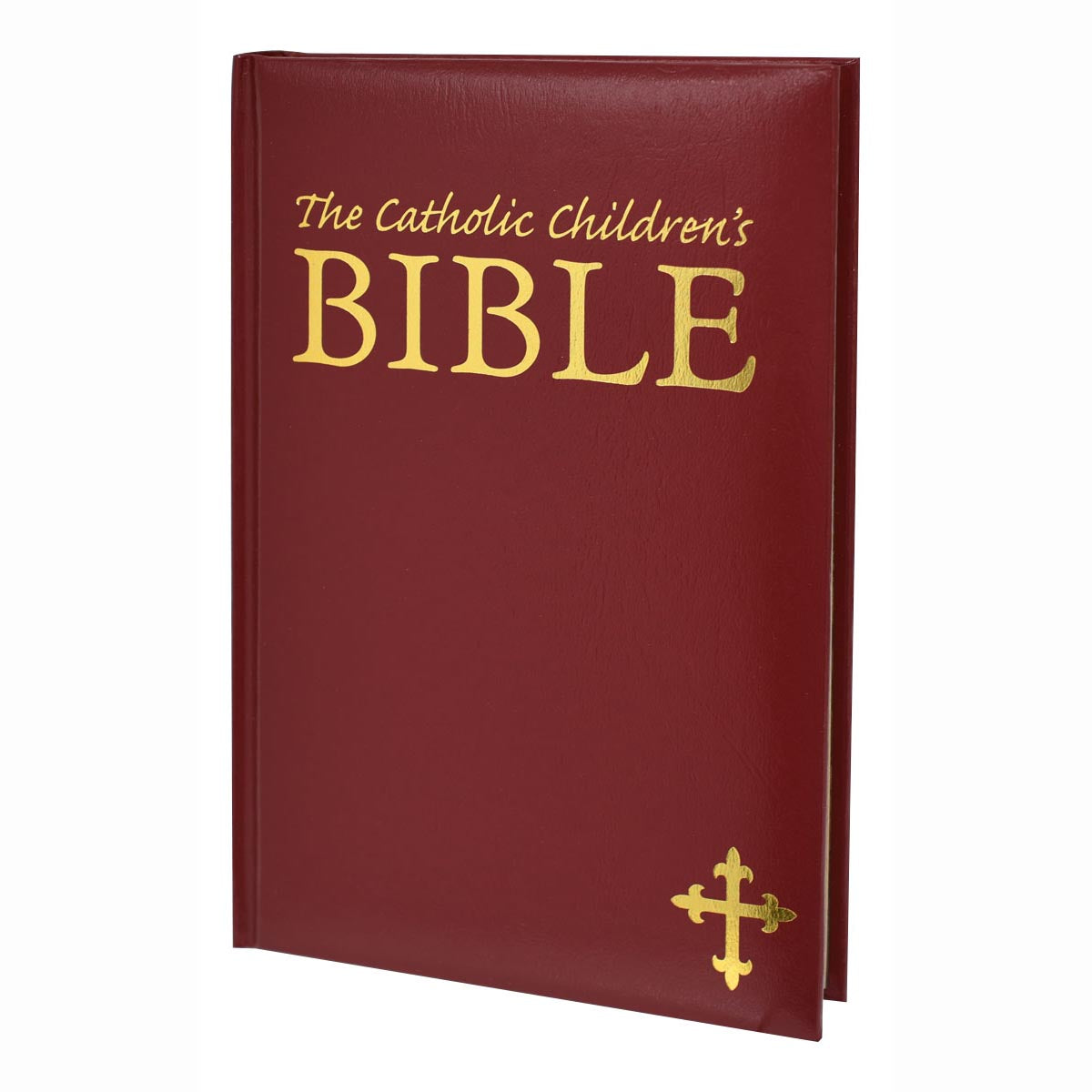 Catholic Childrens Bible Imitation Burgundy Leather RG1519290