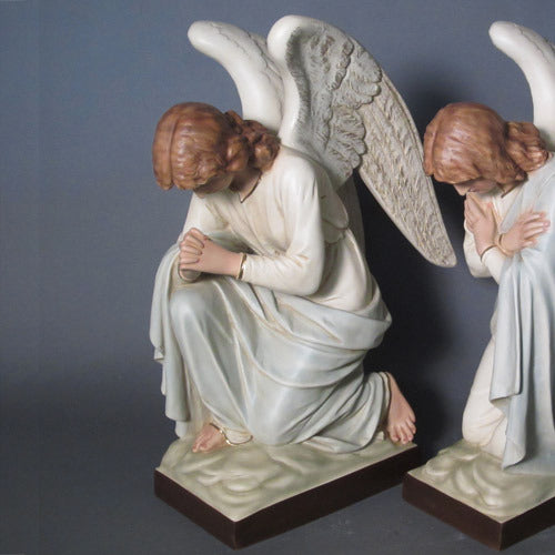 28 inch Kneeling Praying Angel Statue (Made to Order)