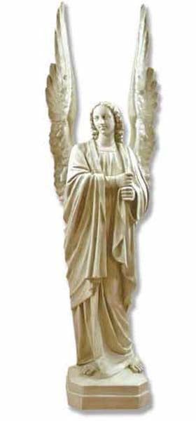 7.5 Foot Cathedral Angel Statue Facing Right (Made to Order)