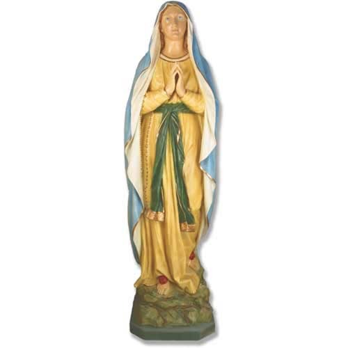 Our Lady of Lourdes 71 inch Statue - Made to Order