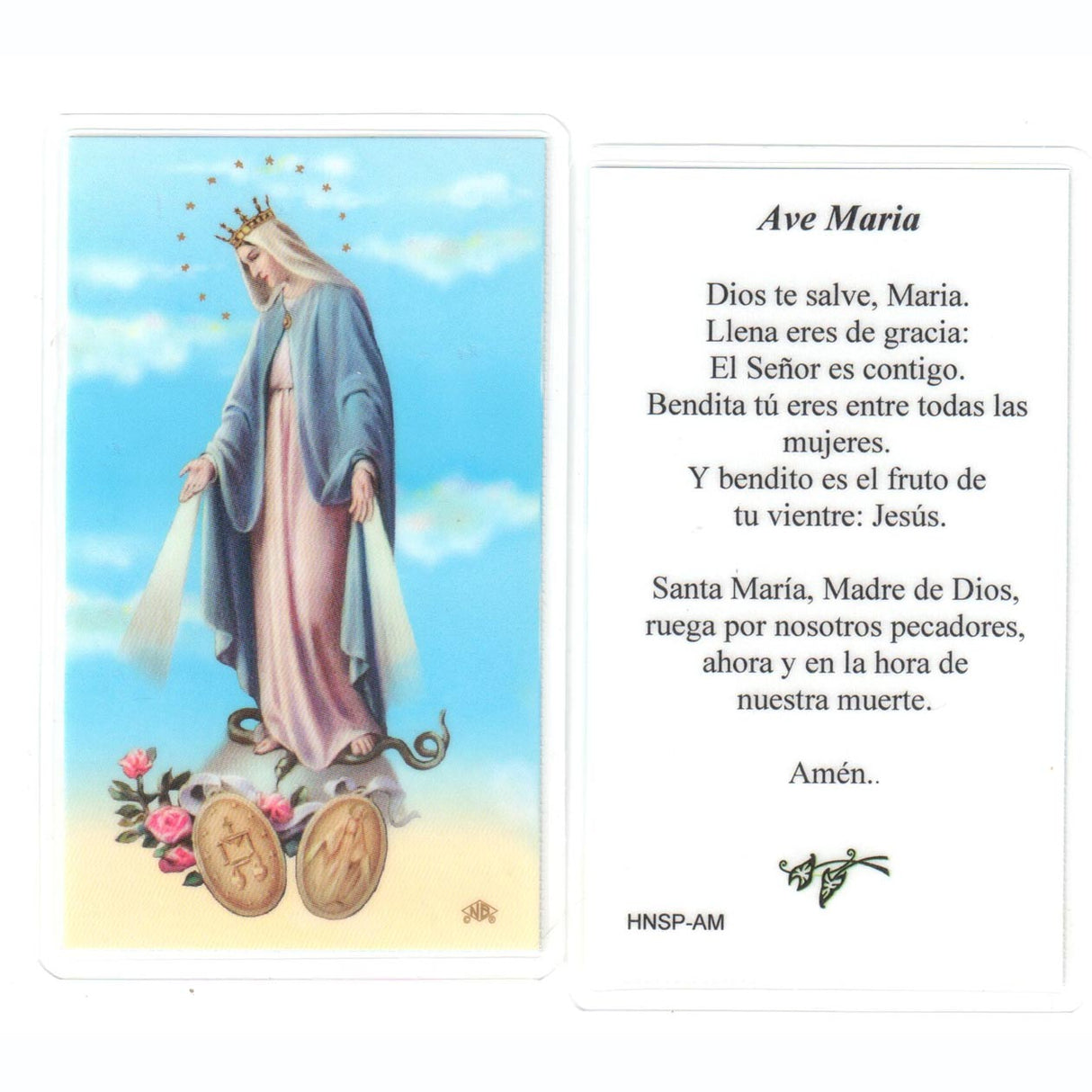 Tarjeta Santa de Nuestra Señora de la Gracia