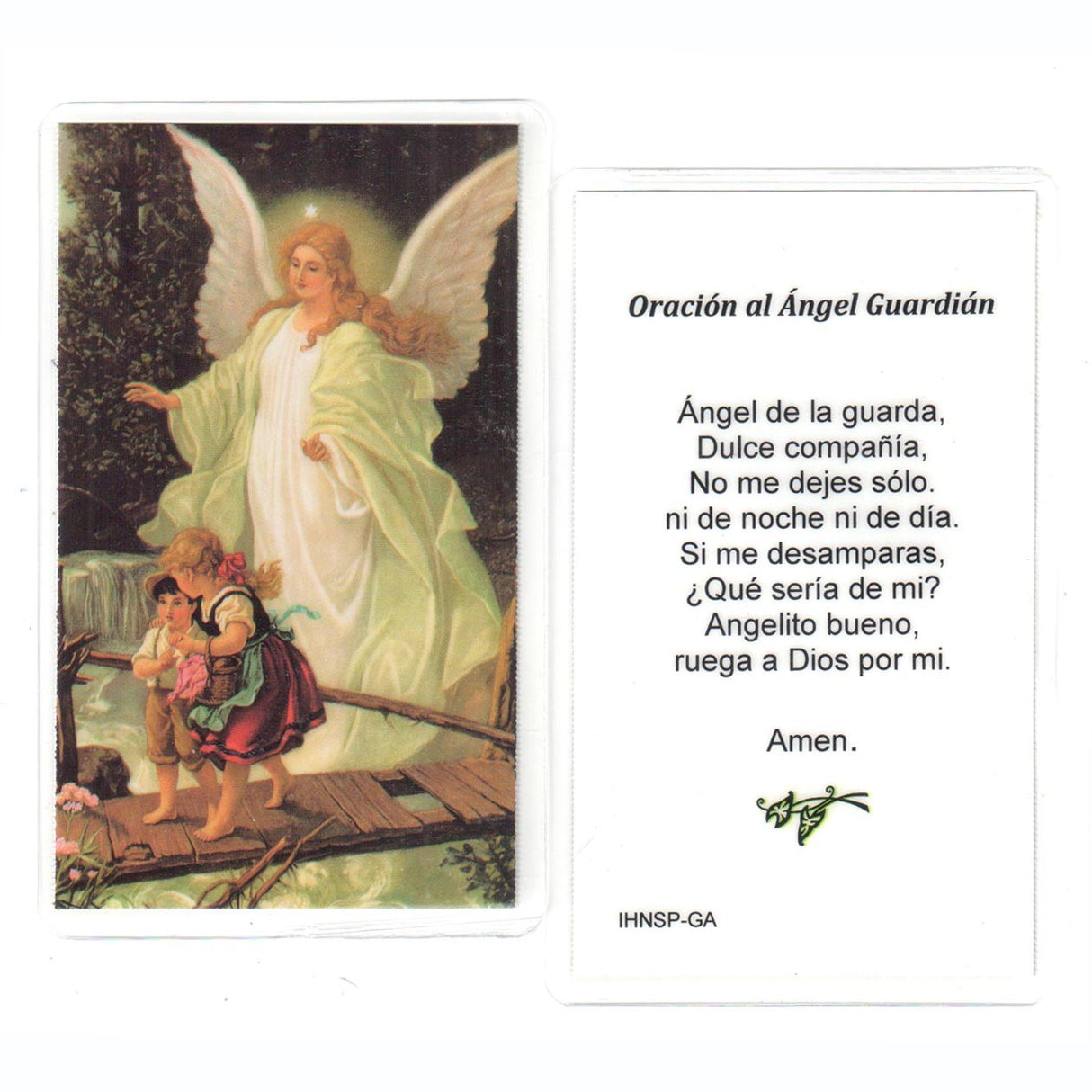 Ángel de la Guarda Estampa laminada