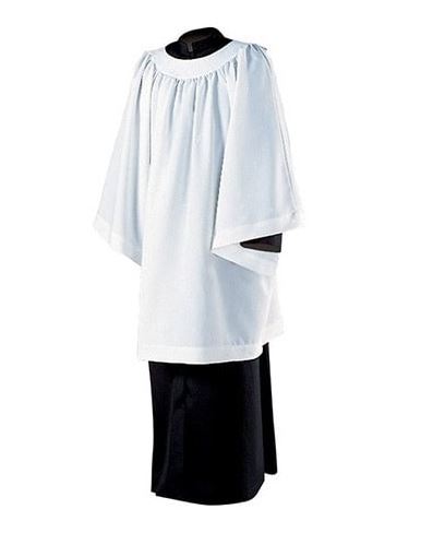 Abbey Brand Round Neck Liturgical Surplice
