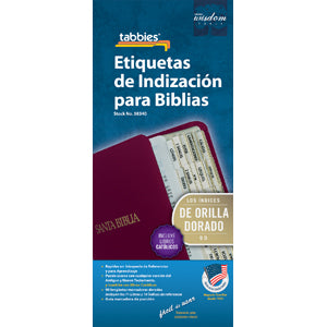 Etiquetas de Indizacion para Biblas - De Orilla Dorado
