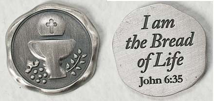 1st Communion "Bread of Life" Pocket Tokens