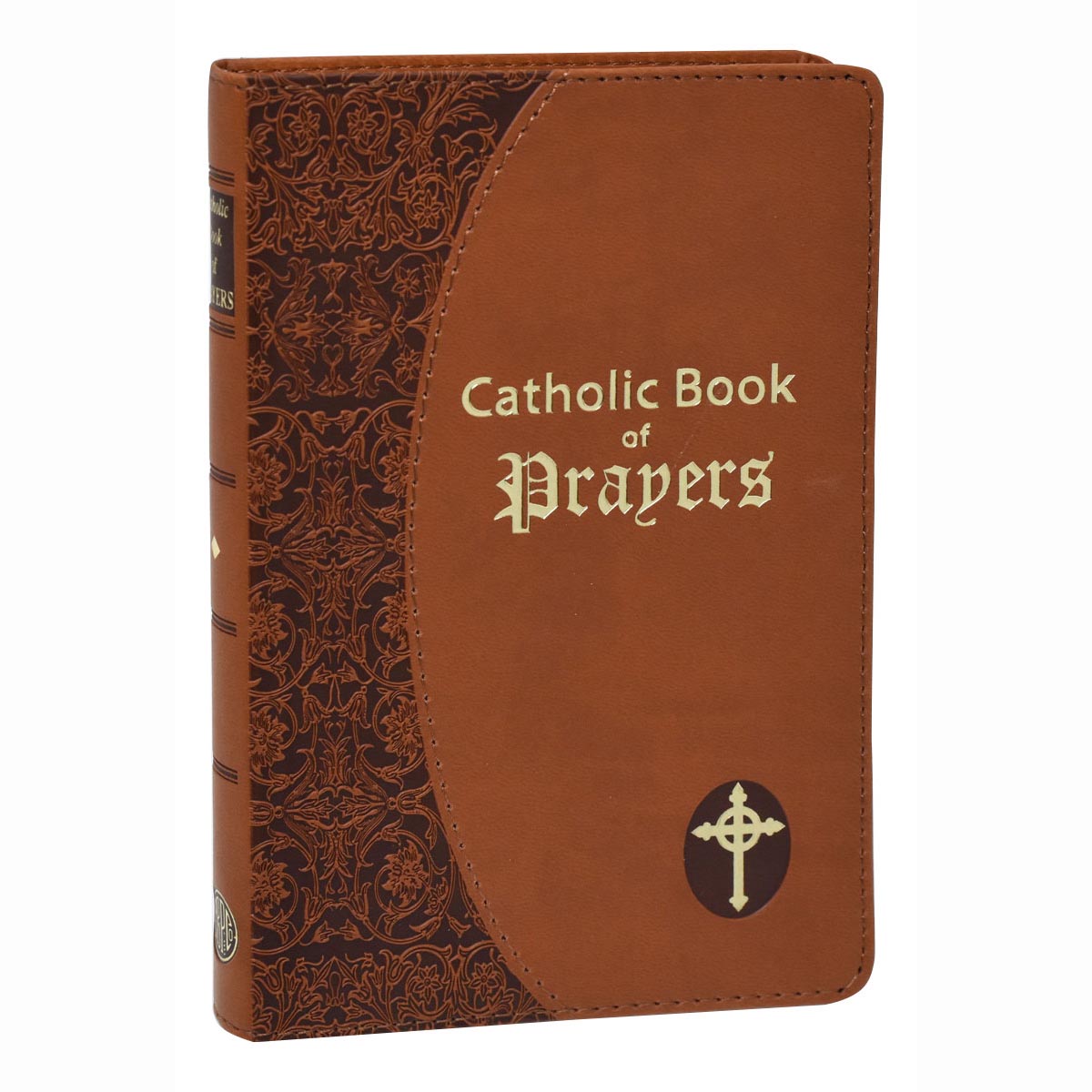 Catholic Book of Prayer - Large Print in Brown Gift Edition