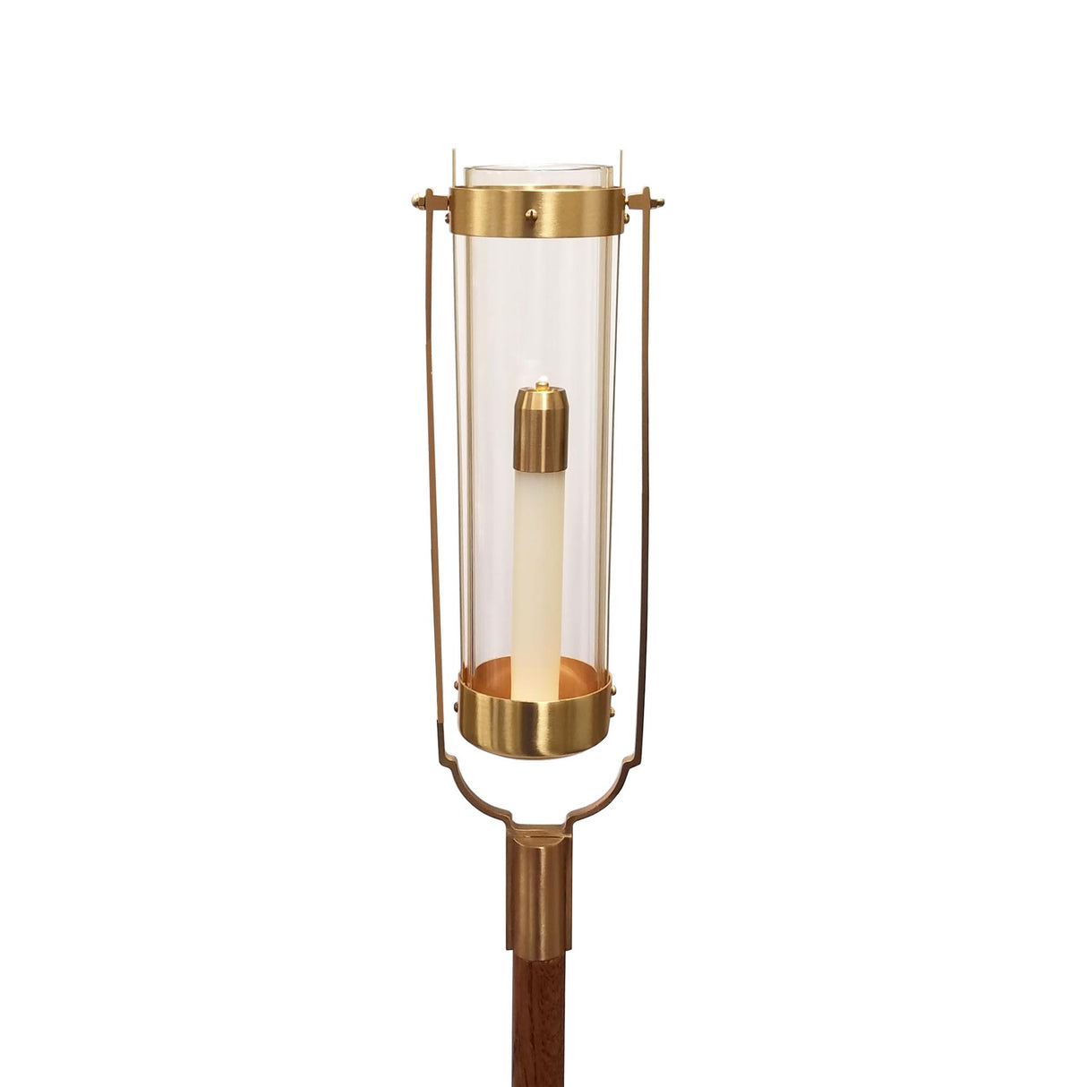 Swinging Oil Torches with Globe Set