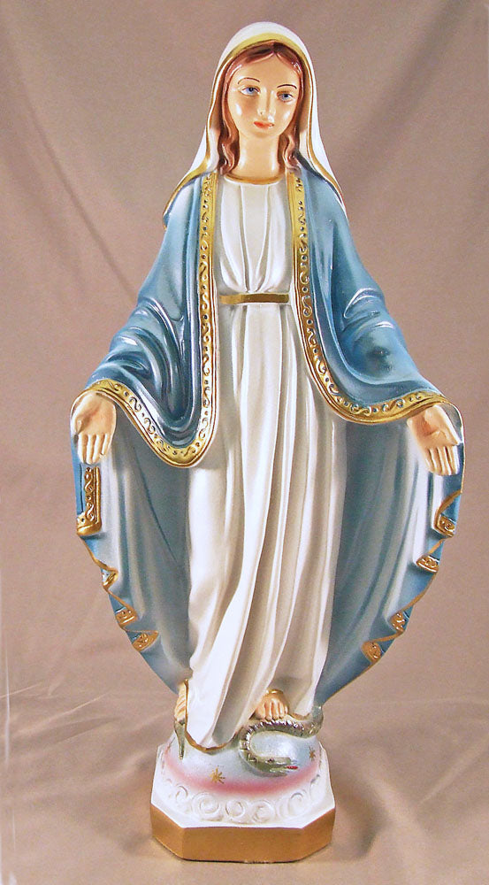 Our Lady of Grace Pearlized in Blue Robes