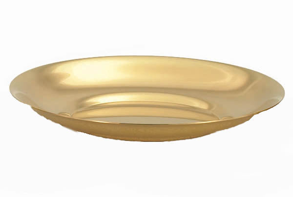 7-3/8 inch Gold Plated Dish Paten no. 4570G