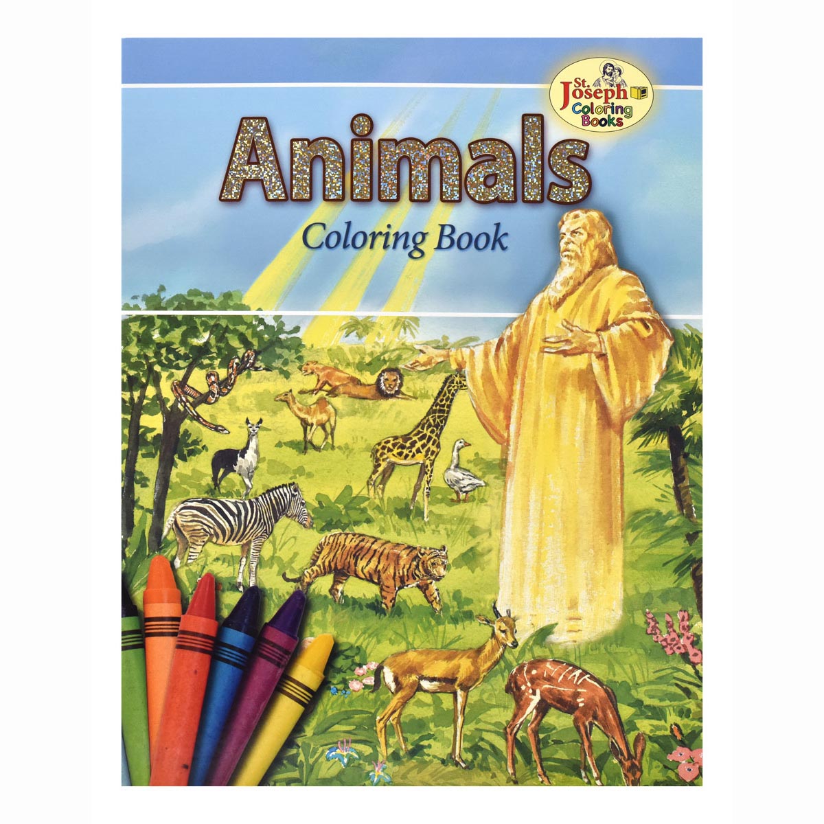 Coloring Book About Animals of the Bible