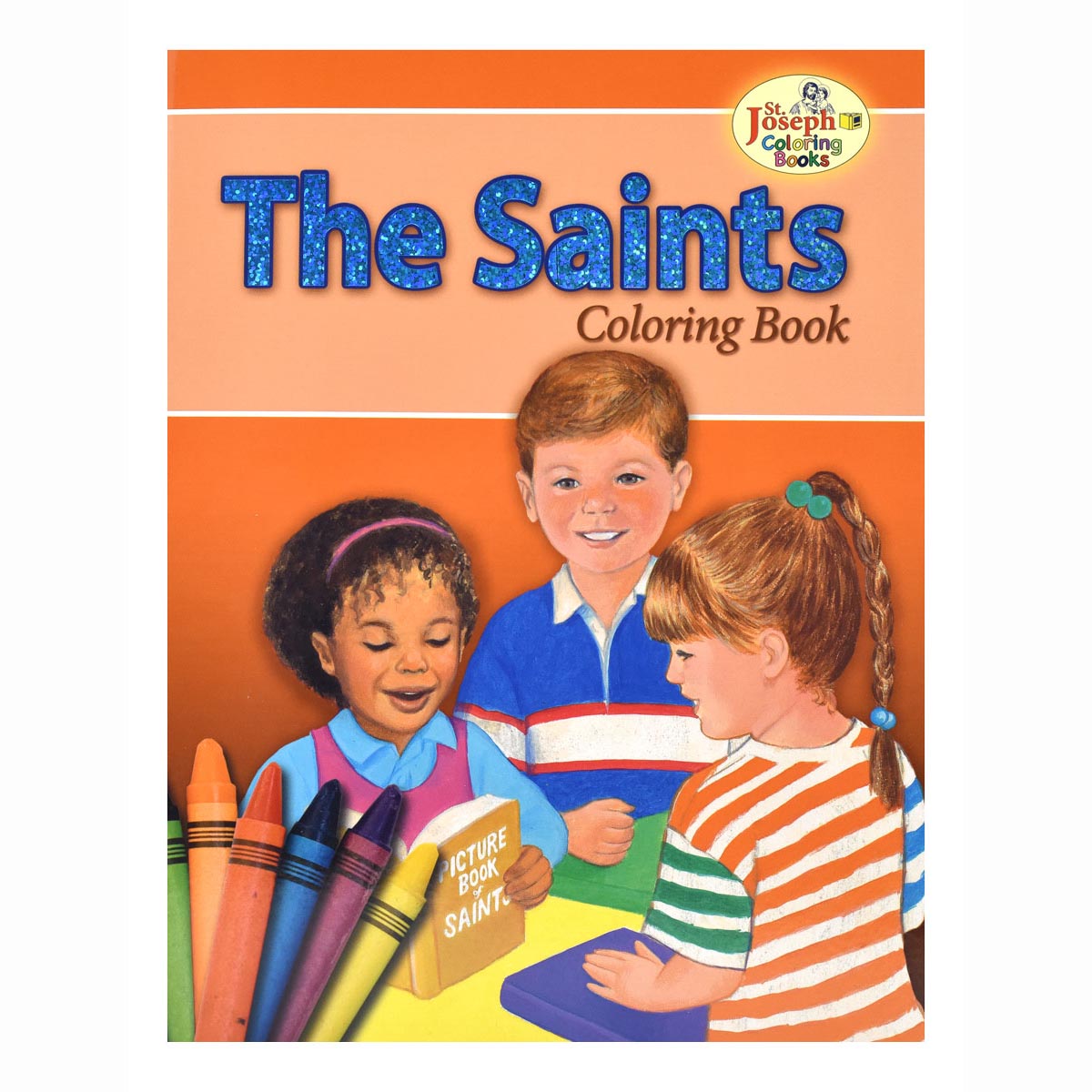 Coloring Book About the Saints