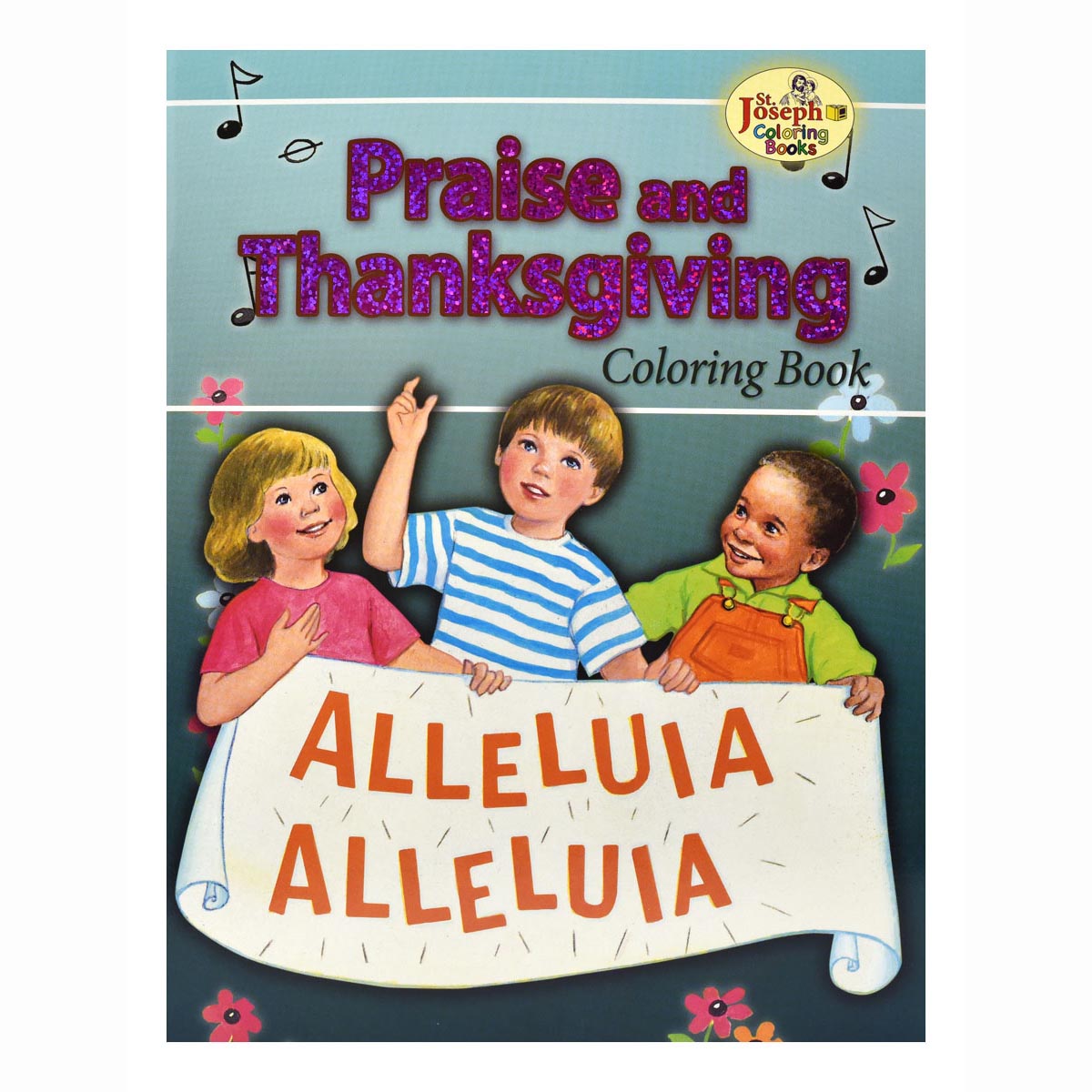 Coloring Book About Praise and Thanksgiving