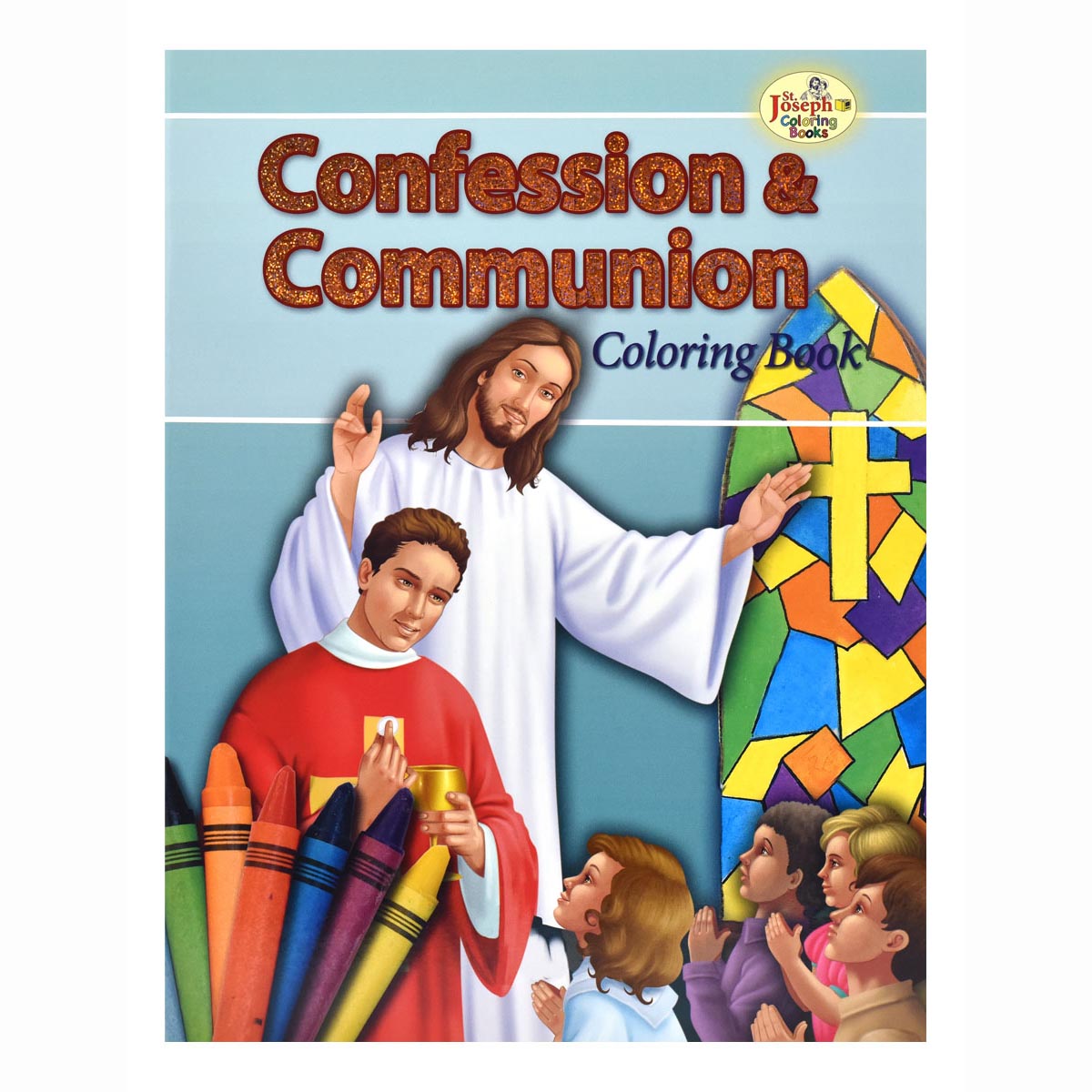 Coloring Book About Confession & Communion