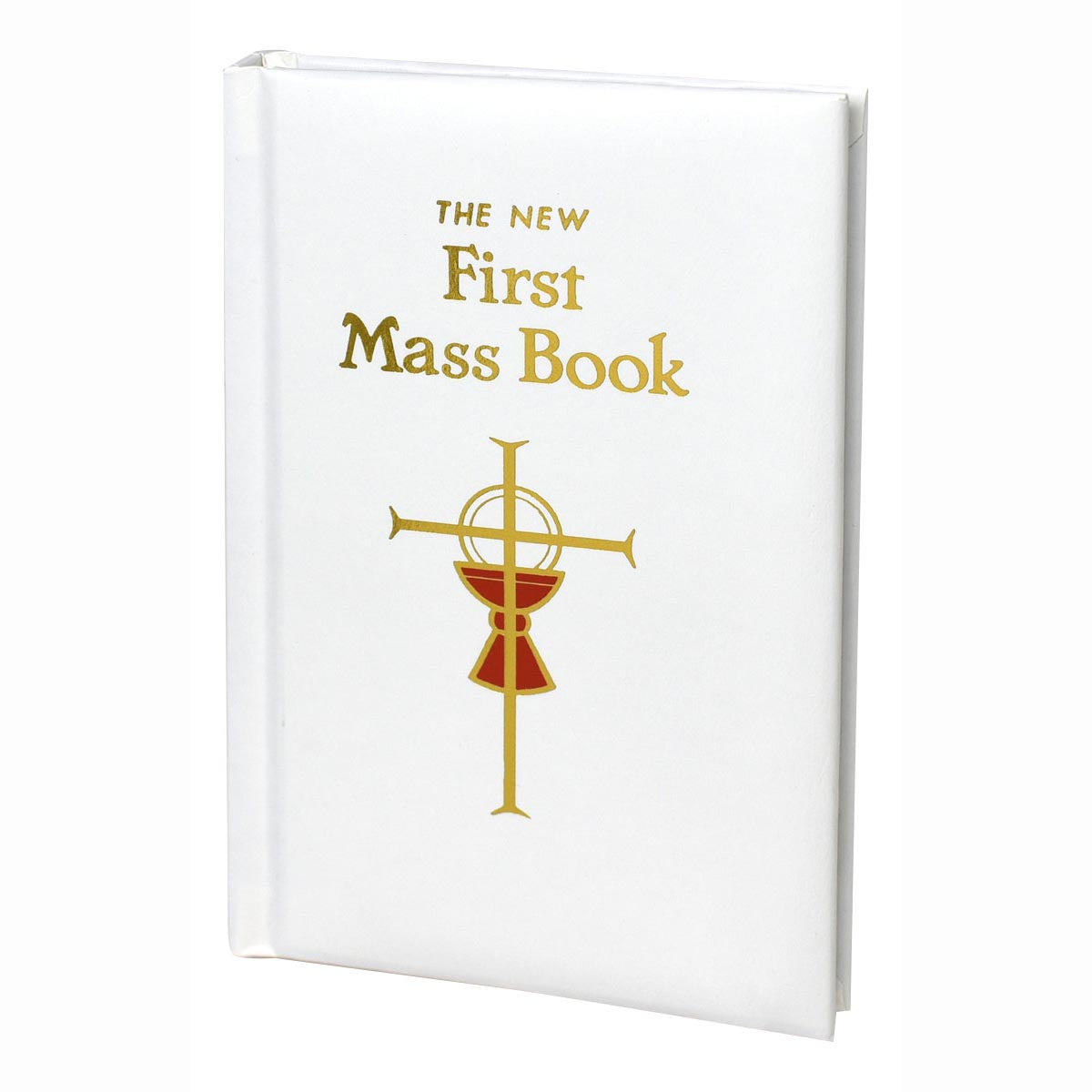 The New First Mass Book - White Padded Edition with Simulated Leather