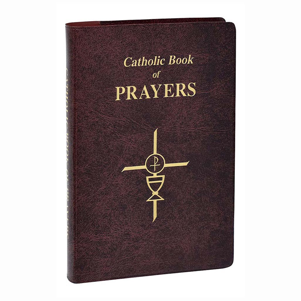 Catholic Book of Prayer - Large Print -Brown Vinyl Edition